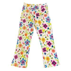 Vintage. Be Me Floral Cropped Rave Pants